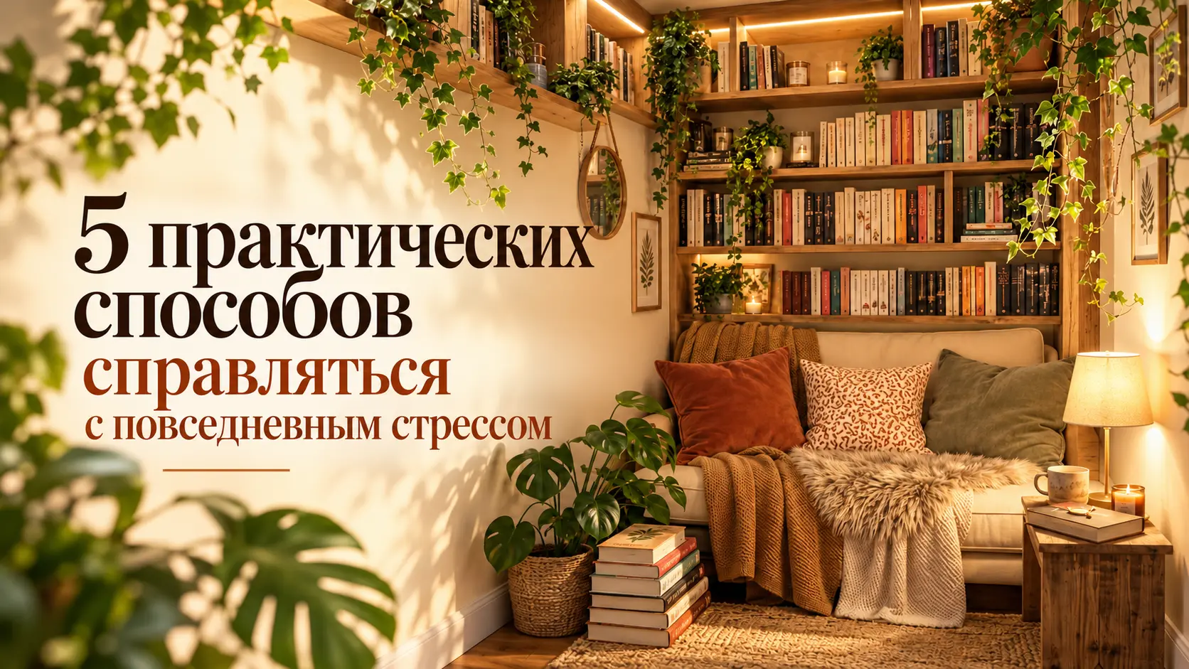Пять практических способов справляться с повседневным стрессом