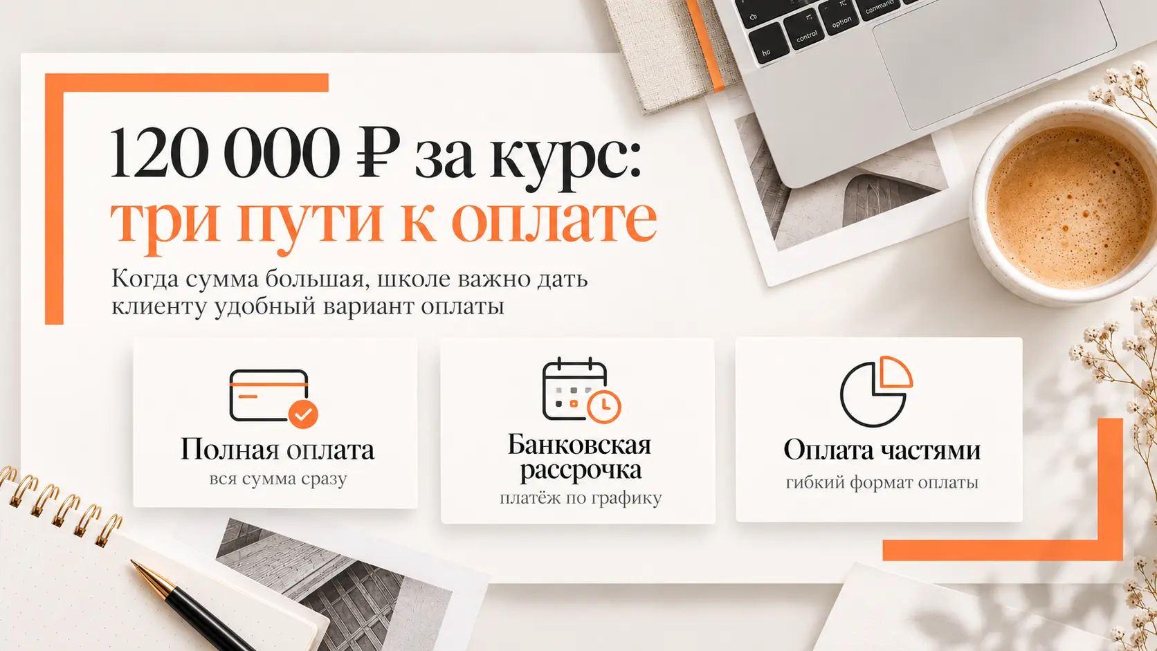 Оплата в рассрочку или частями должна быть в платежной системе
