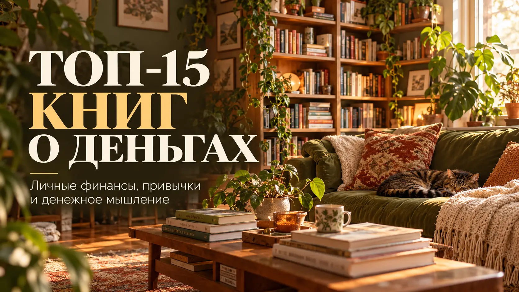 ТОП-15 книг о личных финансах и финансовом мышлении 