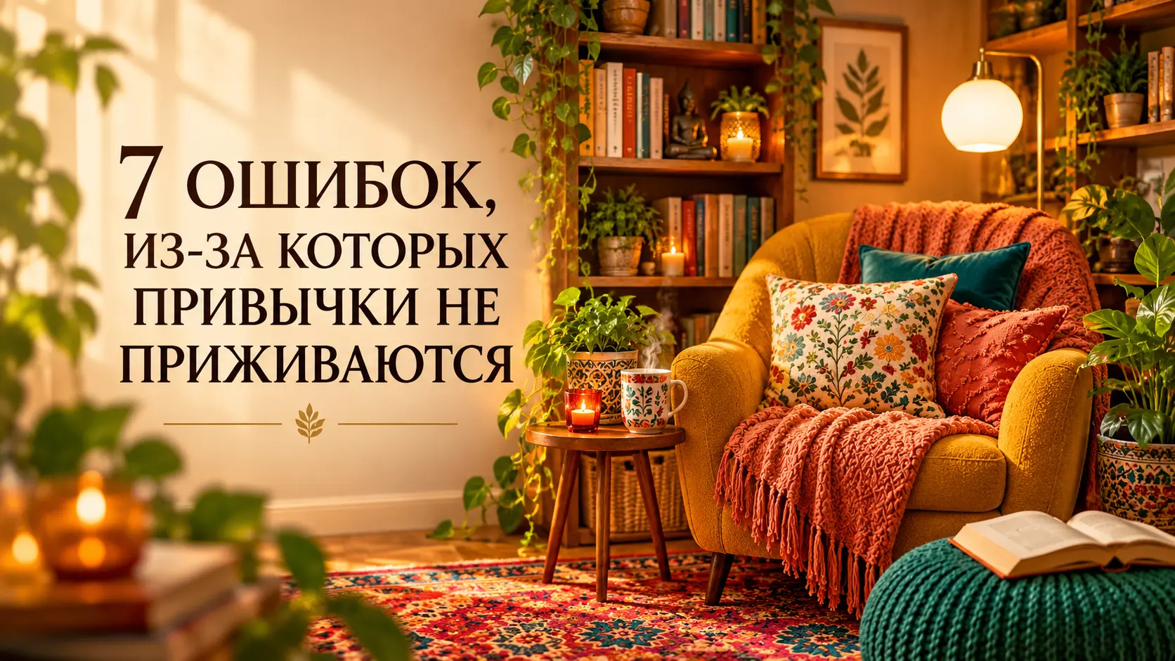 7 ошибок из-за которых привычки не приживаются
