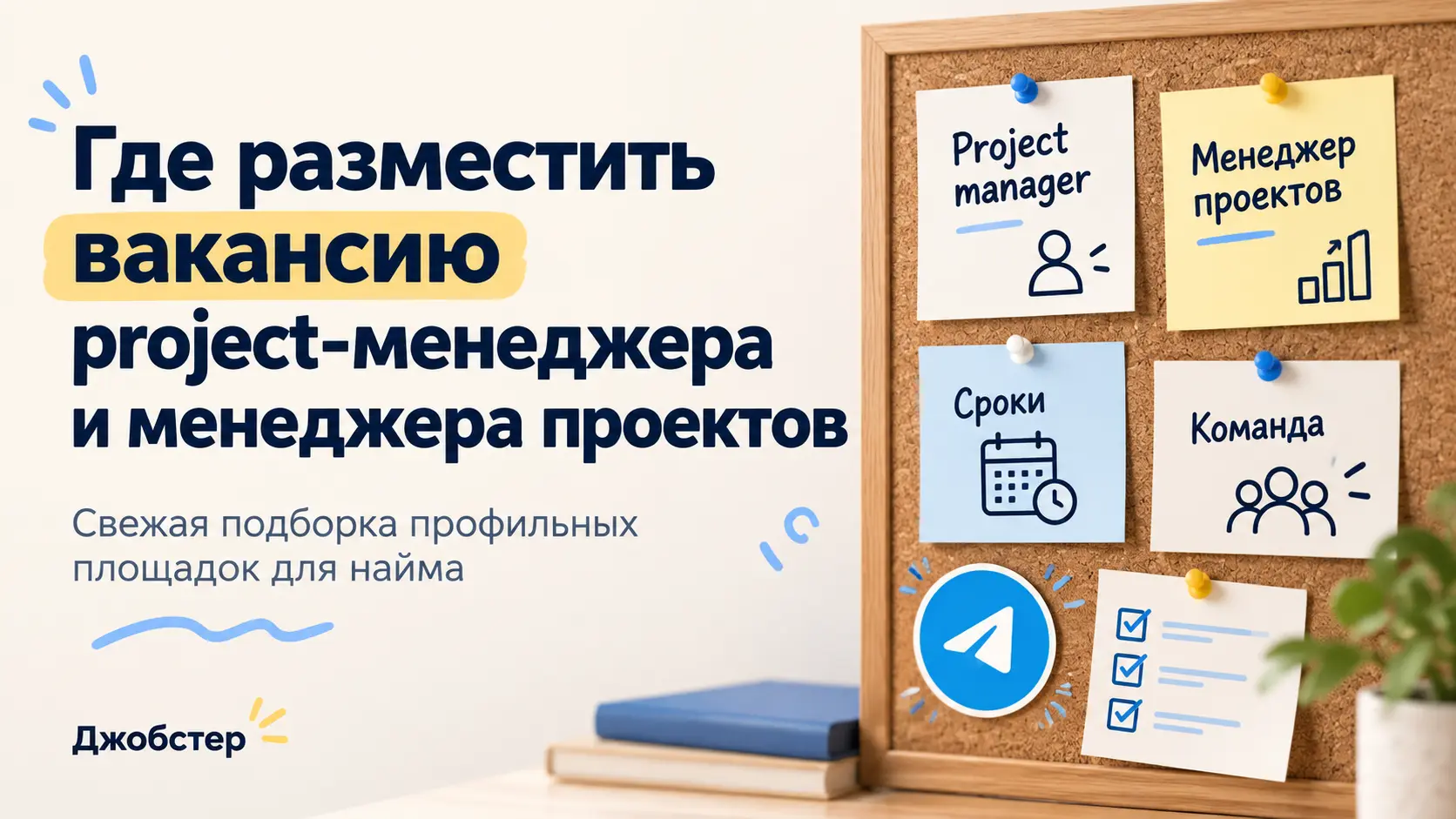 Где разместить вакансию и найти менеджера проектов: где искать project-менеджера и как проверить кандидата