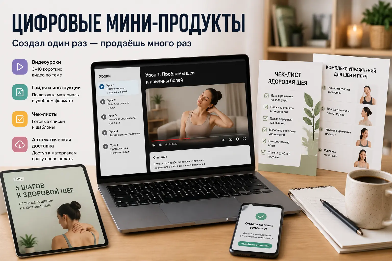 Создание цифрового мини-продукта (трипваер)