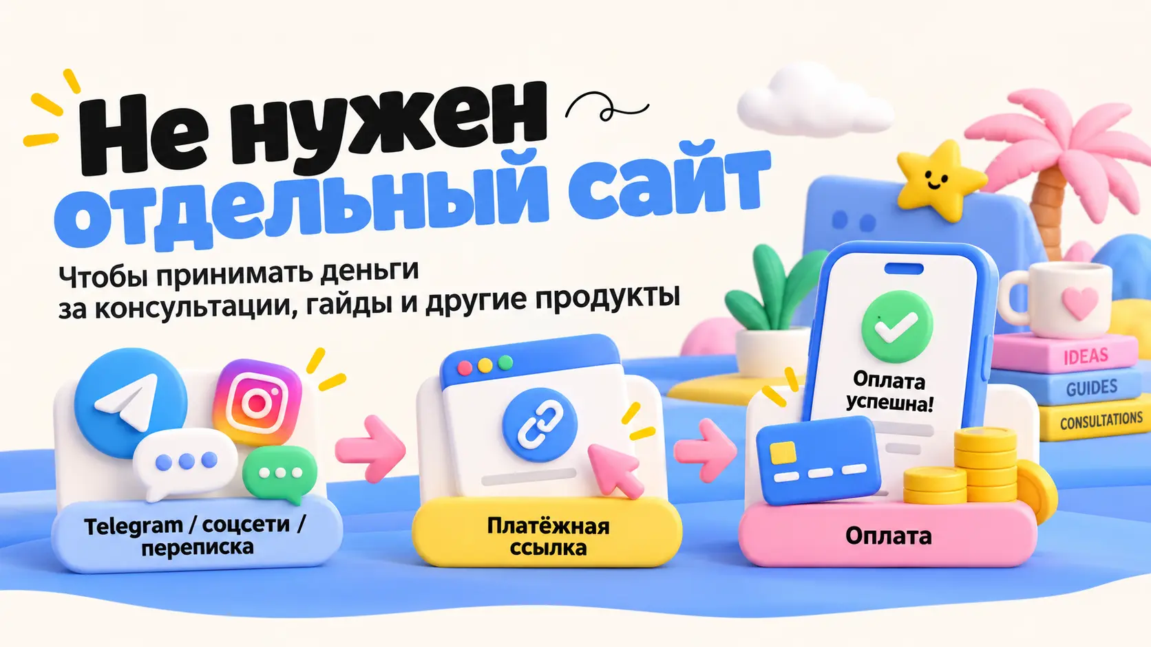 Как эксперту принимать оплату онлайн за консультации, гайды