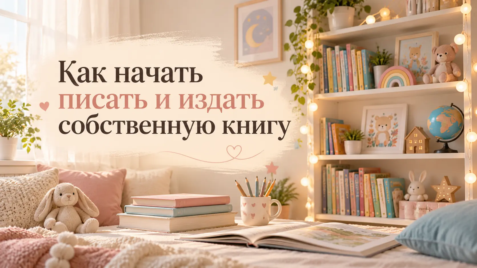 Как начать писать и издать собственную книгу