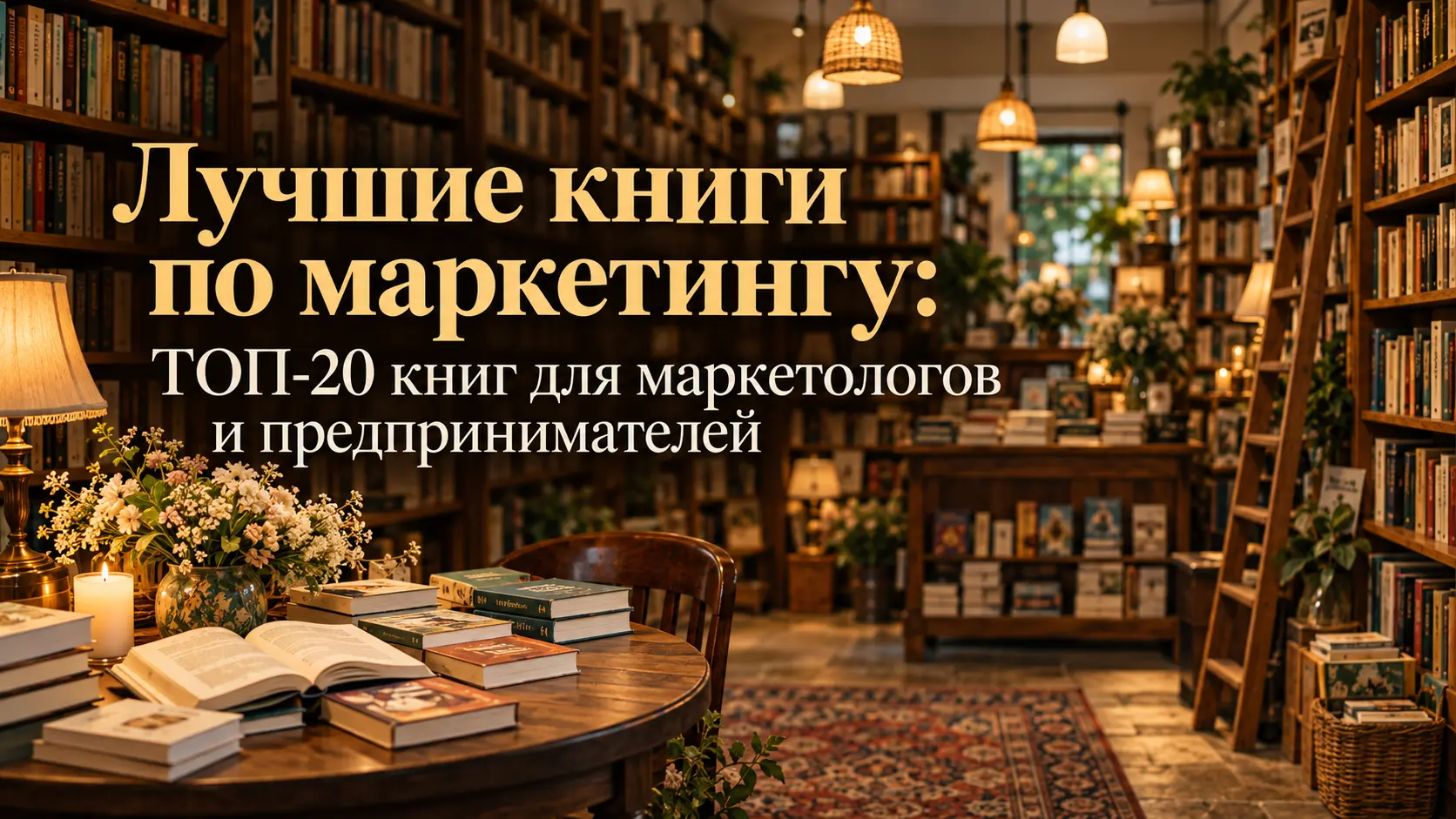 ТОП-20 книг для маркетологов и предпринимателей