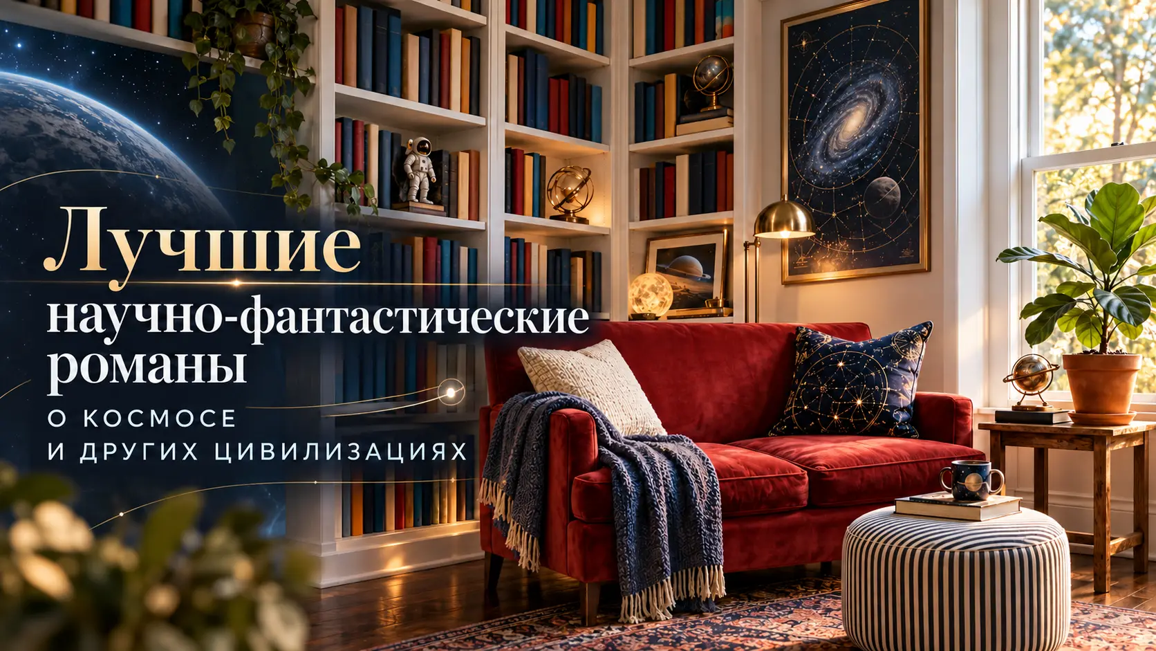 Лучшие научно-фантастические романы о космосе и других цивилизациях