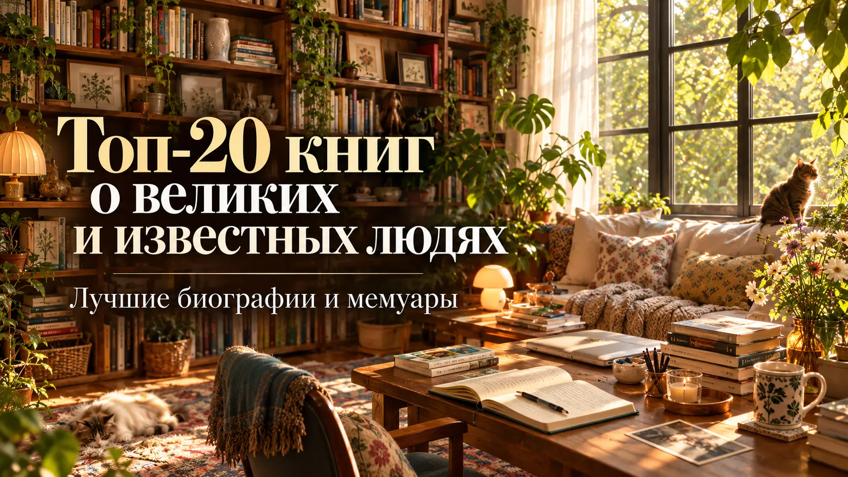 Топ-20 книг о великих и известных людях