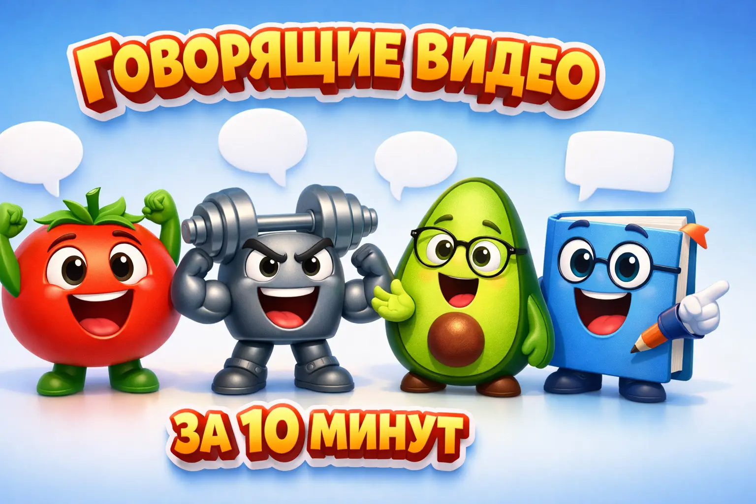 Как создать говорящее видео с персонажем за 10 минут: пошаговая инструкция