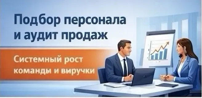 подбор персонала и аудит отдела продаж для бизнеса в москве и по россии