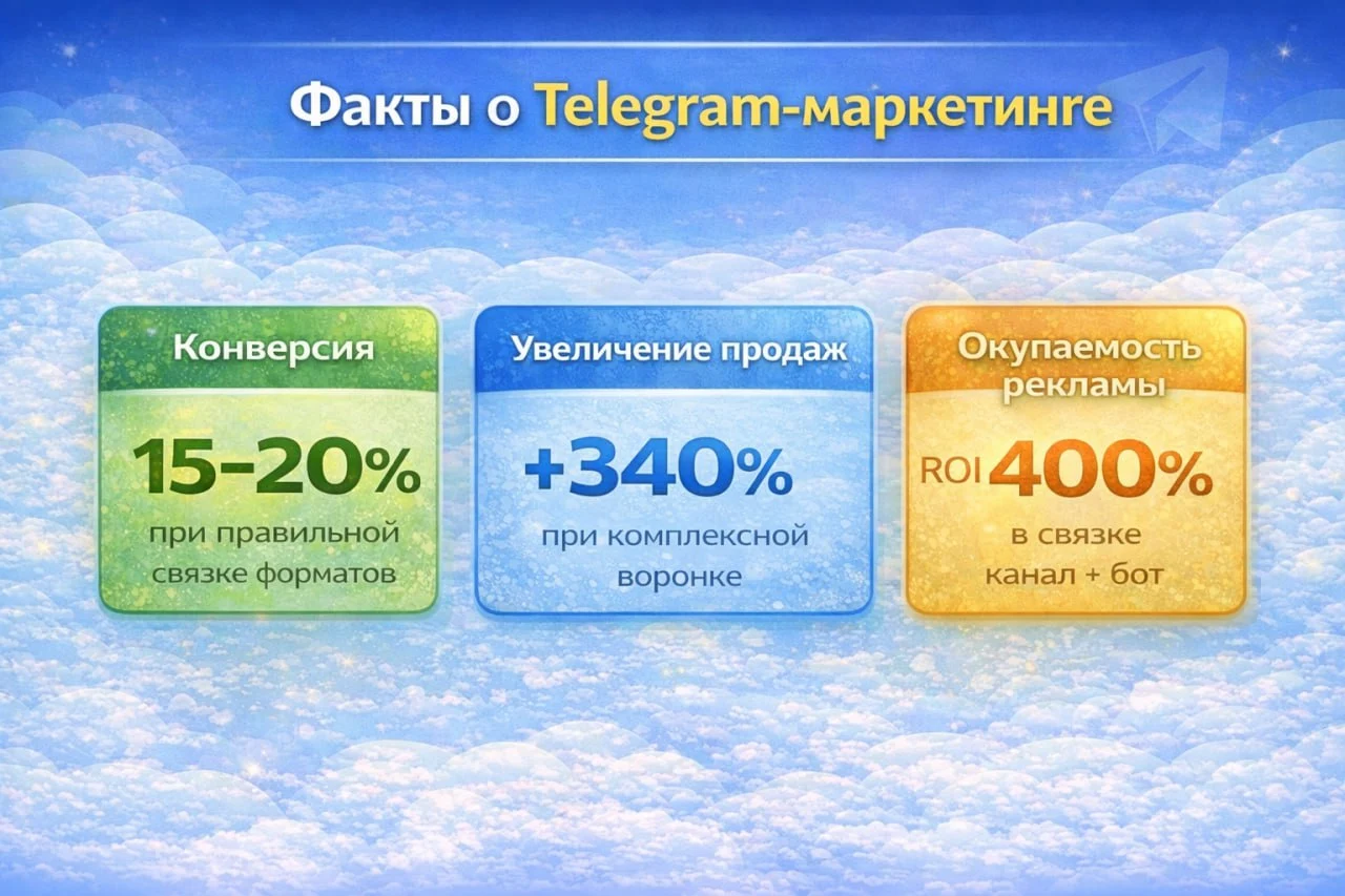 Факты о Телеграм-маркетинге
