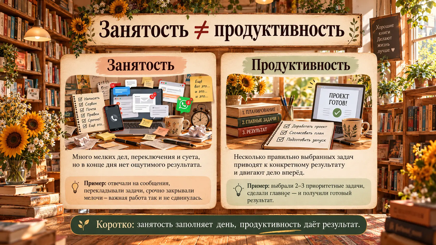Что такое продуктивность