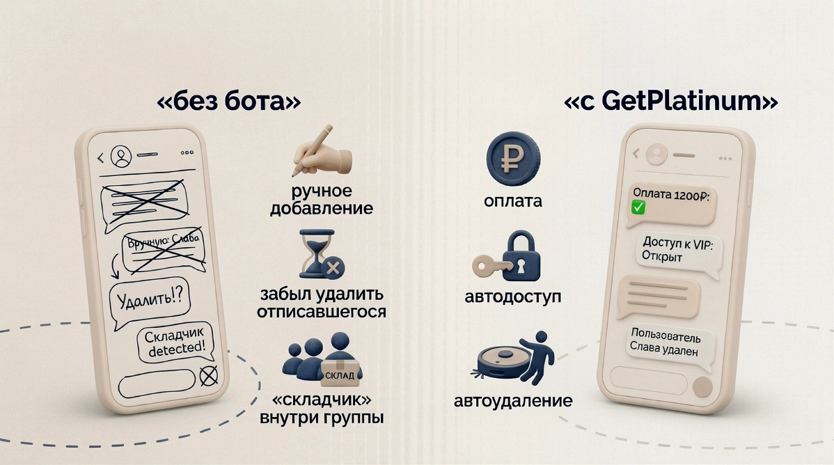 Инфографика: Как работает автоматическое управление доступом