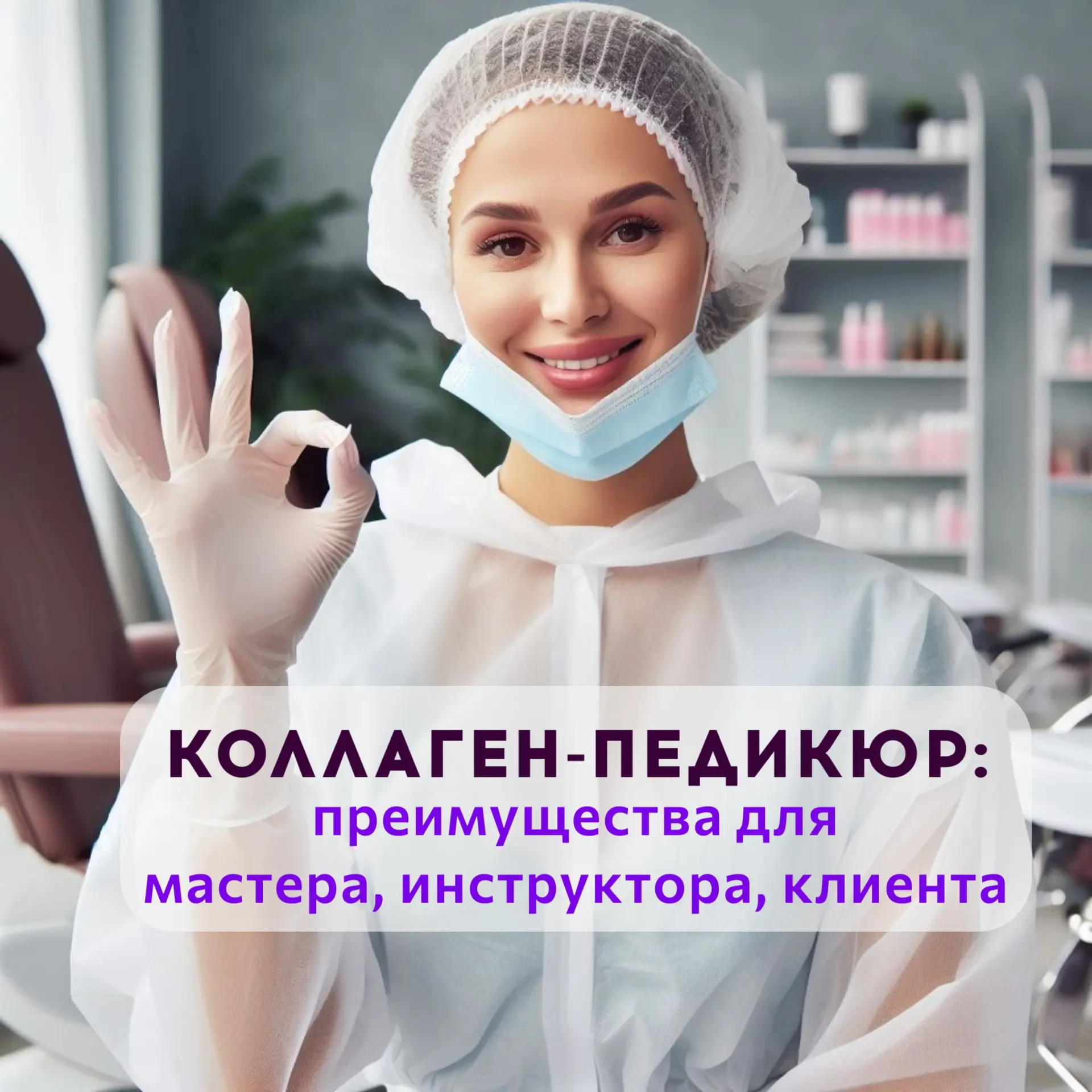 преимущества коллаген-педикюра