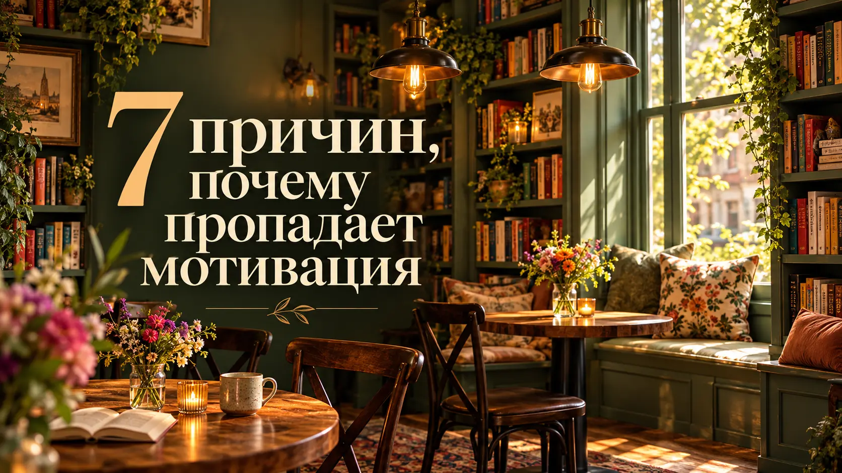 7 причин, почему пропадает мотивация