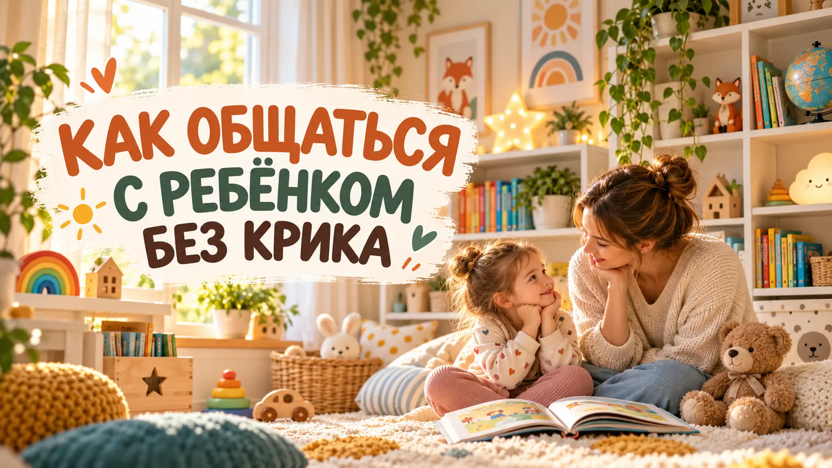 как общаться с ребенком без крика