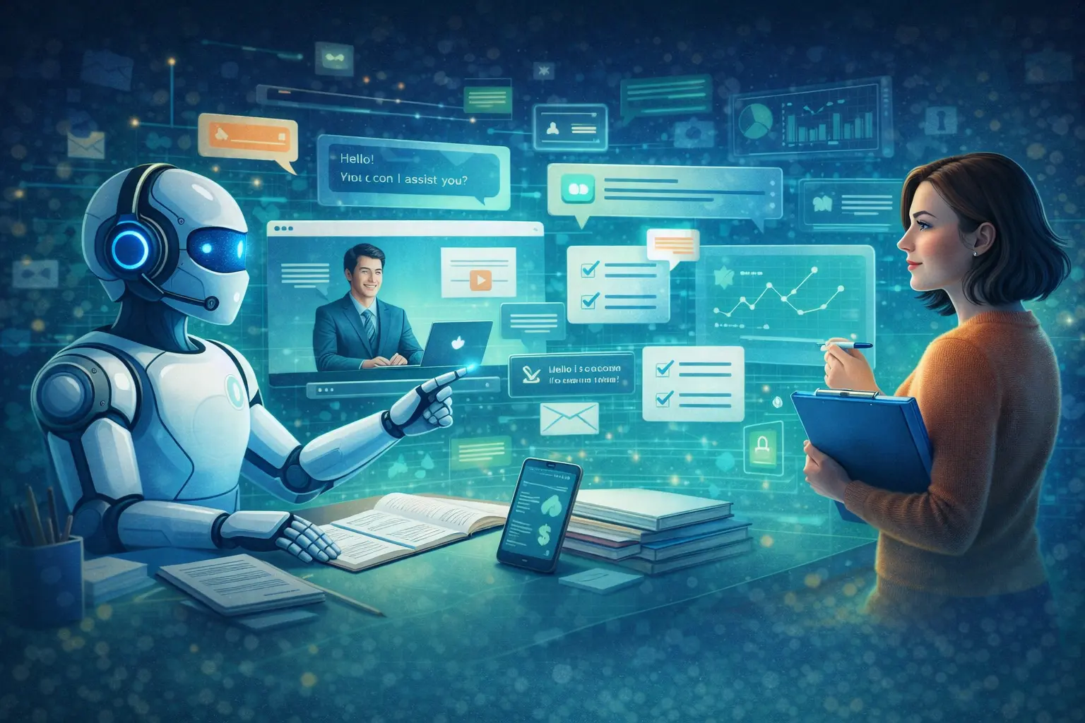 ИИ-сотрудник в онлайн-школе